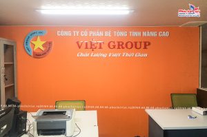 Làm Logo Backdrop Văn Phòng